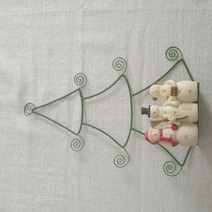 Hallmark Snowman Christmas Card Holder